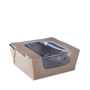 Hot Food Box With Window 125 x 125 x 60h - Packware