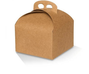 Kraft Cake Box - Large - 155x155x102 mm - Packware