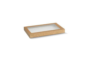 Kraft Catering Tray Lid - Small - Packware