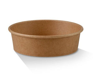 Kraft Salad Bowl 16oz - 473ml Brown |PE Coated - Packware