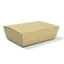 Lunch Box Takeout Box Small Brown Kraft - Packware