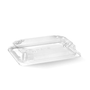 Medium BioCane Sushi Tray PLA Lid - Packware