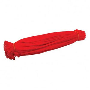 Netting Bags "Red" 38cm Bunch Heat - Seal Net Red - Packware