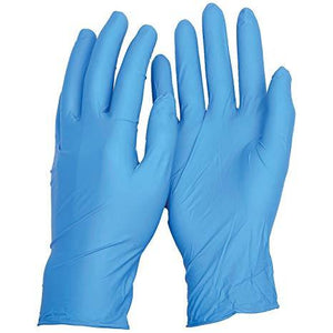 Nitrile Powder-Free Blue Gloves - Large (Quantity: 100) | Packware TPA Approved