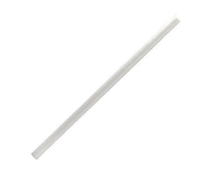 paper straw regular - plain white 2500pc/ctn - Packware