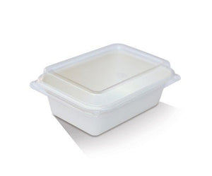 PET Lid For 10OZ Sugarcane Tray 1000pc/ctn - Packware