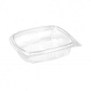 PET Plastic Food Containers With Flat Lid Clear 8oz StayFresh - Packware