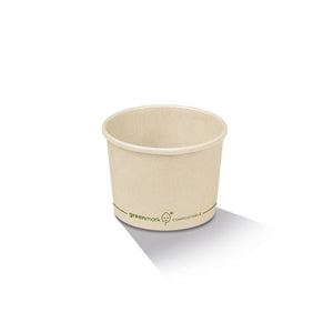 PLA coated bamboo bowl 12oz 1000pc/ctn - Packware