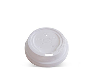 Plastic Lid - 4 oz Hot&Cold /White 1000pc/ctn - Packware