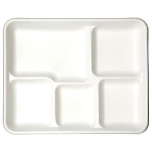 Platter - 5 Compartments (GPL5) – Elevate Your Food Presentation - Packware