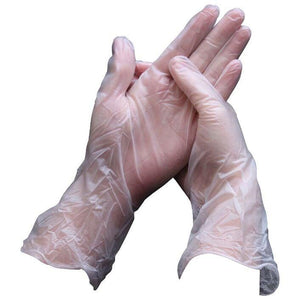 PlusPak Medium Vinyl Gloves Powder Free Box Of 1000 - Packware