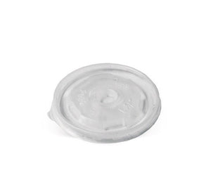 PP Flat lid for 12/16/24oz bowl/No Hole 500pc/ctn - Packware