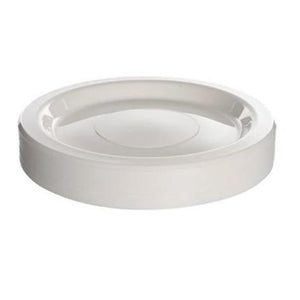 Premium White Dinner Plates - Heavy Duty Reusable Plastic - 10"/260mm - Carton of 500 (50 Plates per Pack) - Packware