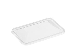 Rectangular Lid "DOME" To Suit G Range 500ml - G1000ml Genfac - Packware