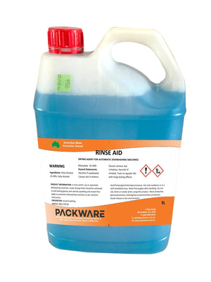 Rinse Aid, Rinsing & Drying Agent For Automatic Dishwashing Machines 5 Litre - Packware