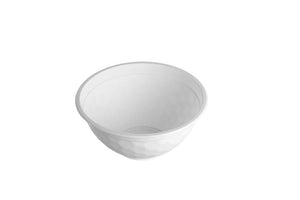 Round Honeycomb Bowls Noodle Container White 750ml GENFAC - Packware