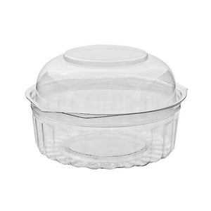 Show Bowl Plastic Containers With Dome Lid Clear 24oz/710ml - Packware