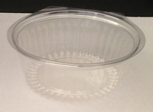 Show Bowl Takeaway Containers With Flat Lid Clear 32oz/946ml - Packware