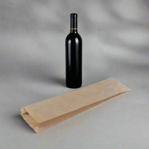 Single Bottle Bag Brown - Packware