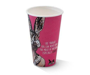 Single Wall Art print Coffee Cups - 16oz/473ml - Packware