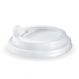 Sipper Lid - 8 to 20oz, 90mm, PS, White - Packware