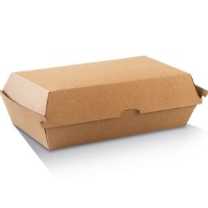 Snack Boxes Large Brown Corrugated - 200 Pieces per Carton - Packware