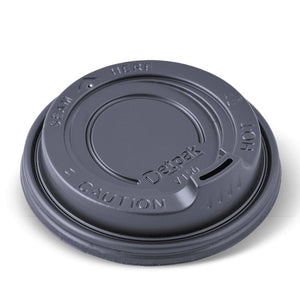 Spout Lids 12oz Black - Detpak - Packware