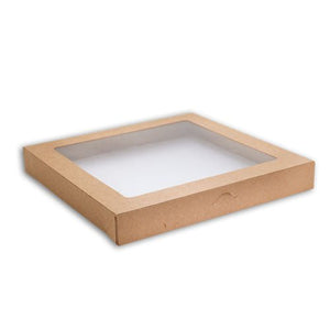 Square Catering Tray Lid - Large - 100/ctn - 300x300x30 - Packware