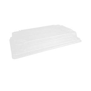 Sushi tray PET lid - extra large 600pc/ctn - Packware