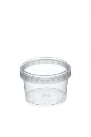 Tamper Evident Food Containers Clear 280ml GENFAC - Packware