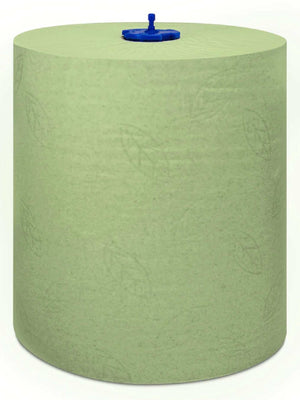 Tork Matic Green Hand Towel Roll 2ply Advanced H1 612s x 6 - Packware