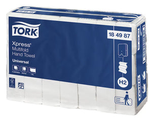 Tork Xpress Multifold Hand Towel / Slimline 1ply Universal H2 230s x 21 - Packware