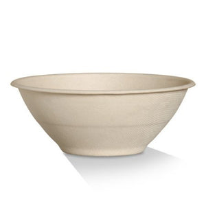 Unbleached Sugarcane bowl 32oz 500pc/ctn - Packware