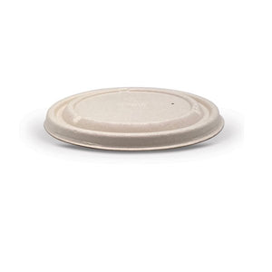 Unbleached Sugarcane Lid/Fit UTB1250/1500 300pc/ctn - Packware