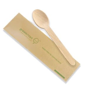 Wooden Spoon individually wrapped 500pc/ctn - Packware